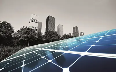 Solar Panels Help Cities Meet Climate Targets