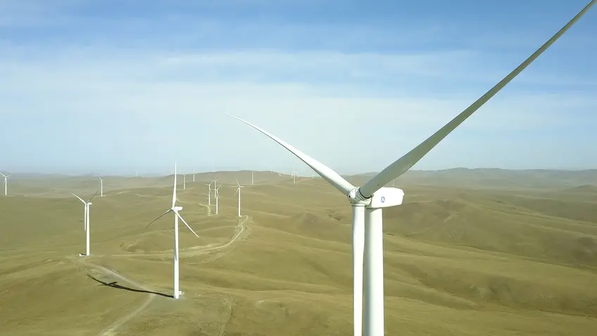 mongolia wind farm