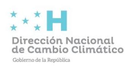 Honduras - Dirección Nacional de Cambia Climático Logo