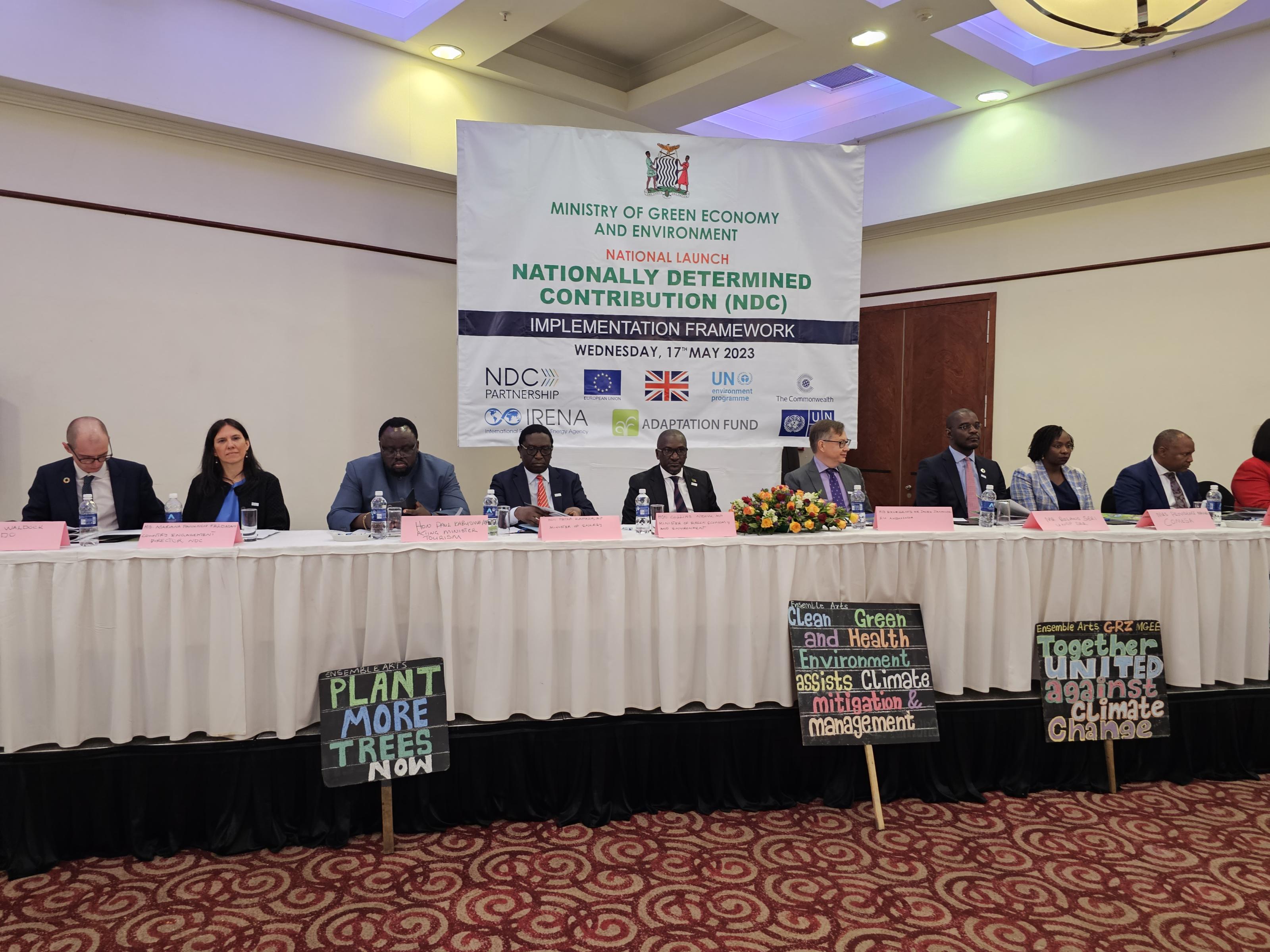 Zambia Launches an Integrated Path for Climate Action Through its NDC ...
