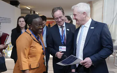 Co chairs Rwanda and UK at COP28