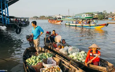 Cần Thơ in the Mekong River Valley
