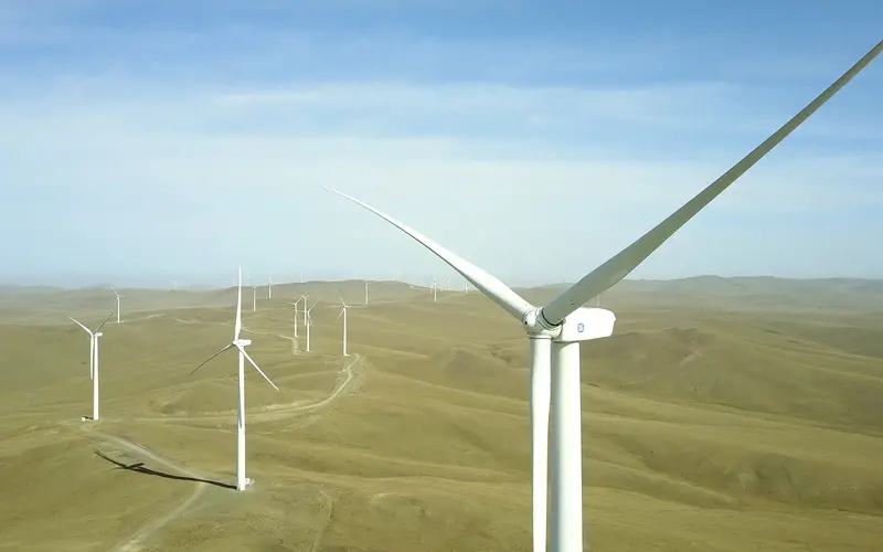 wind farm mongolia
