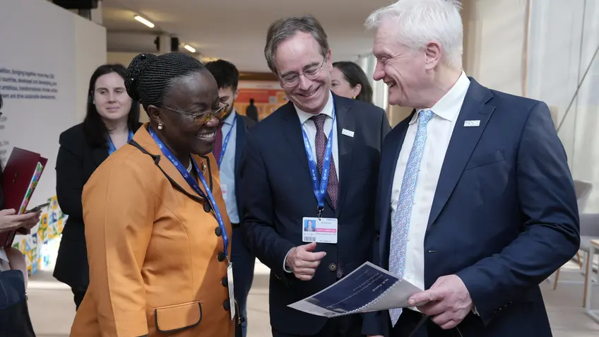 Co chairs Rwanda and UK at COP28