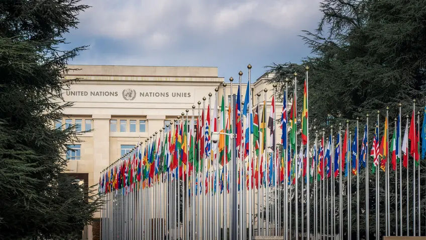 Country Flags at the UN