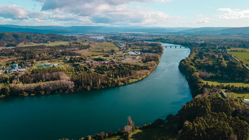 Rio calle - Valdivia Chile