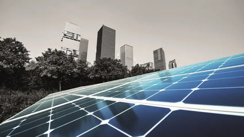 Solar Panels Help Cities Meet Climate Targets