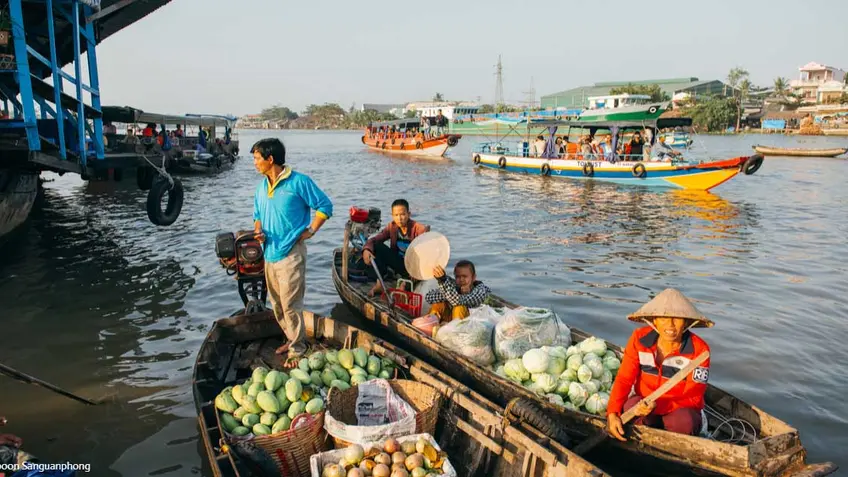 Cần Thơ in the Mekong River Valley