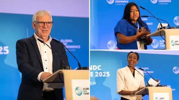 Speakers at the Global NDC Conference