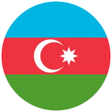 Azerbaijan Flag