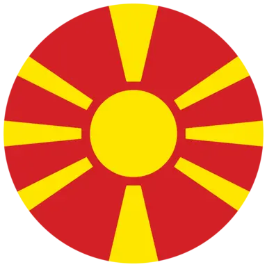 North Macedonia flag