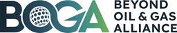 Beyond Oil and Gas Alliance logo featuring acronym BOGA with a globe in the O