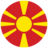 North Macedonia flag